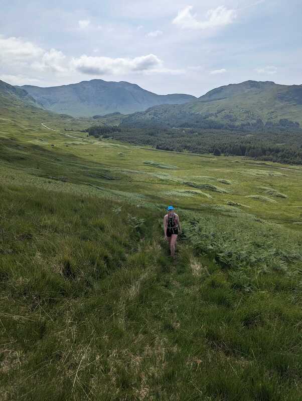 Exploring the hills on Mull
